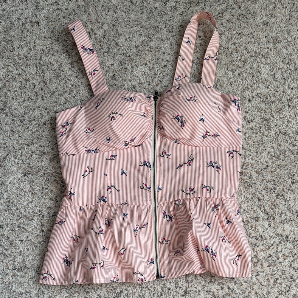 Floral Pink Women's Top